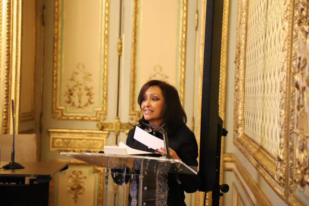 EN MADRID, GOBERNADORA LORENA CUÉLLAR PARTICIPA EN EL SEMINARIO “TLAXCALTECAS Y ESPAÑOLES, UN ENCUENTRO QUE MARCÓ LA&nbsp;HISTORIA”